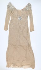 Sherri Hill Women’s Beige