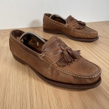 Bally Tassel Loafers Ladies UK 9 EU42 Brown Slip On Shoes