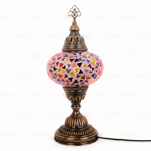 Pink multicolor turkish mosaic - multicolor,