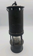 W. E. Teale & Co. Ltd Swinton Lancs Decorative Brass Miner's Lamp Twist Base