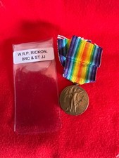 British Red Cross & Order of St John of Jerusalem World War 1 Victory Medal