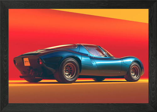Alfa romeo stradale framed - romeo,