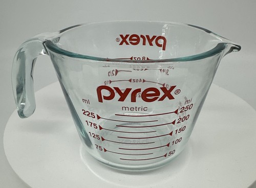 Pyrex glass one cup measuring - pyrex,