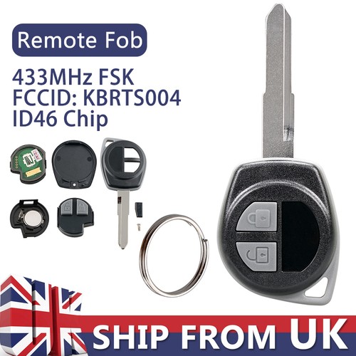 Buttons full remote key fob - key,