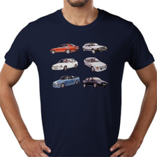 Ford Escorts XR3I RS Turbo Cosworth retro vintage cars art t-shirt tee UK