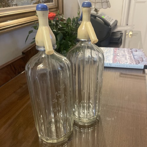Old antique glass bottle - glass, irish
