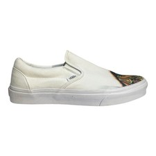 Vans Slip-On Big Reveal White Paisley Sk8 Low Men’s 11.5 New