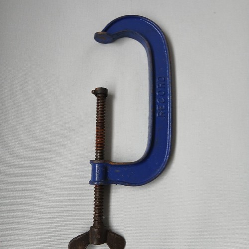 Vintage record clamp - record, g-clamp