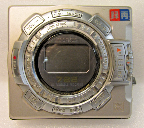 Sharp portable minidisc - sharp,