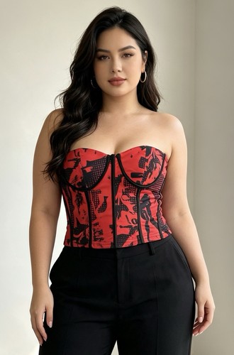 Shein trend red - shein, red/black