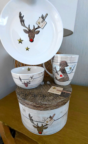 New bone china 3pc - bone,