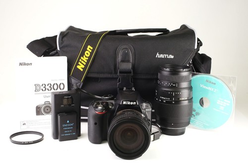 Nikon d3300 dslr 70mm - dslr, 18-70mm