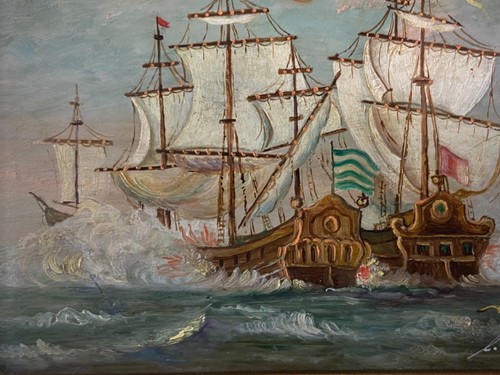 Painting signed oil - painting,