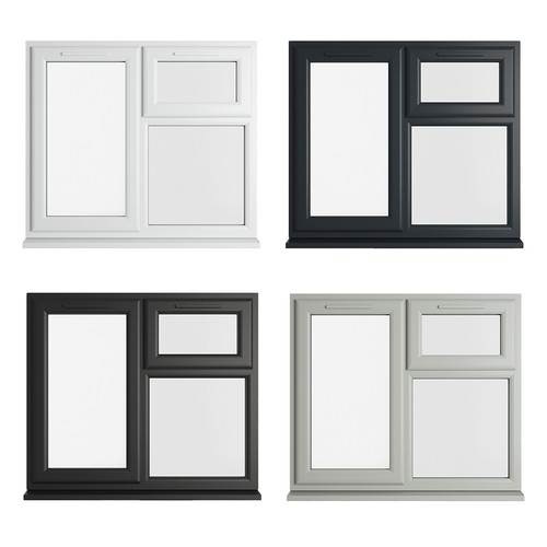 Pvc double glazed - pvc, window