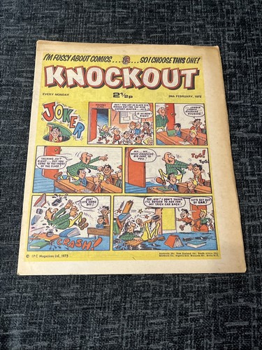 Knockout comic 24 february - knockout,