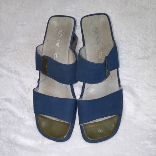 Rohde leather slide sandals - rohde,