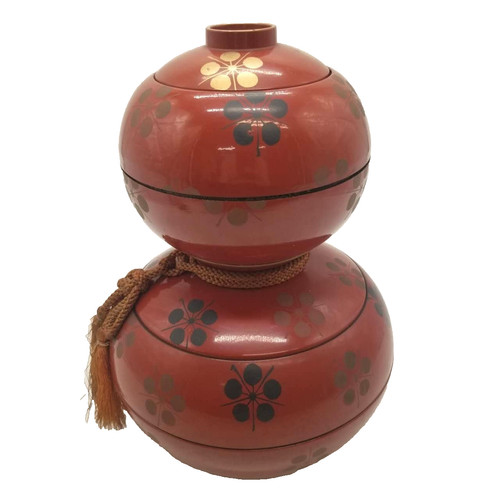 Vintage japanese red lacquer - vintage,