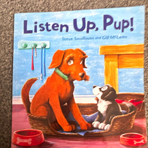 Listen pup paperback - listen,