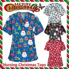 Women Nursing Scrub Tops