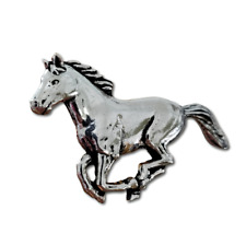 Running Horse Pewter Pin Badge