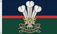 ROYAL WELSH REGIMENT FLAG 5' x