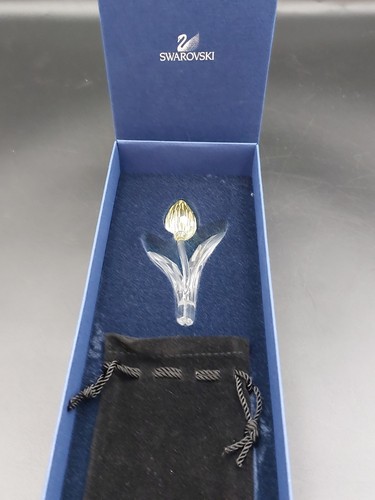 Swarovski crystal tulip yellow - swarovski,