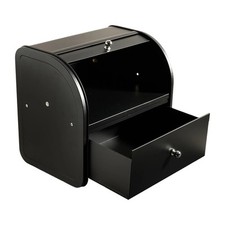 2 Layer Large Bread Bin Food