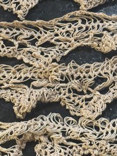 Vintage Torchon Lace Beige