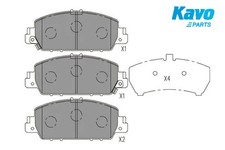 FRONT BRAKE PADS SET KBP-2058