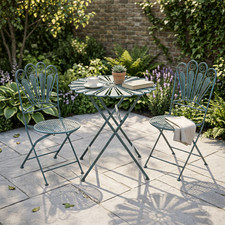 Indoor/Outdoor 3-Piece Peacock