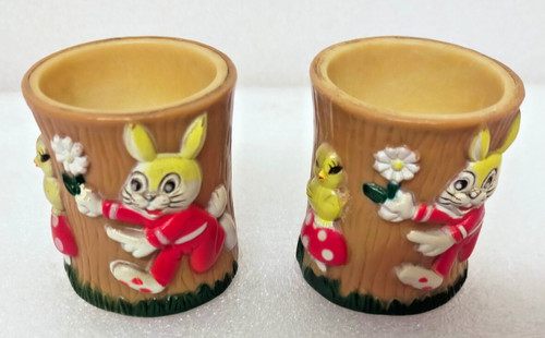 Easter bunnies vintage - easter, bunnies.