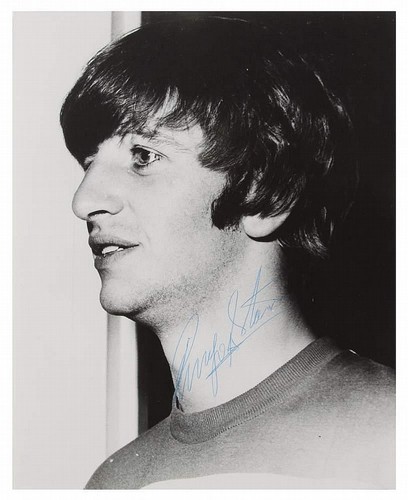 Ringo starr autographed - ringo,