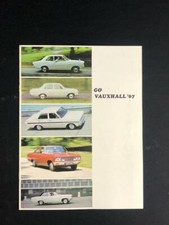VAUXHALL VIVA VICTOR VX 4/90 CRESTA VISCOUNT ESTATE 1967 CAR SALES BROCHURE UK