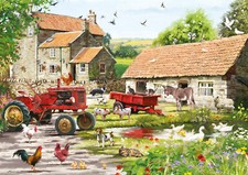 500 Piece Jigsaw - On The Farm