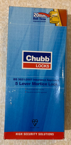 Chubb 3u74e lever - 5, bs