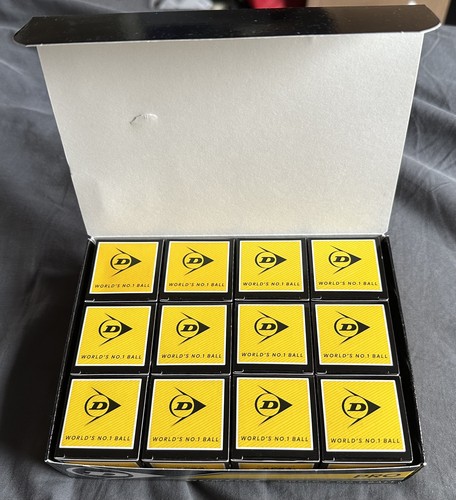 Dunlop pro squash balls - squash, (new)
