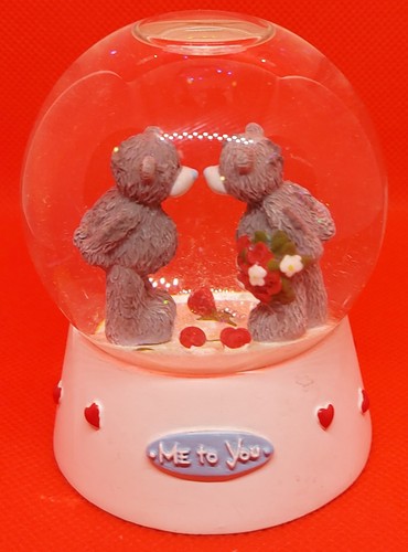 You snow globe tatty - me,
