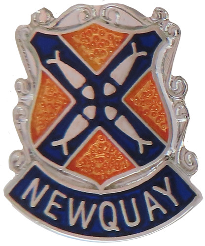 Newquay town small pin badge - newquay,