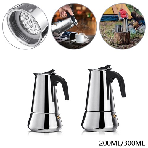 Stainless steel espresso - stainless, maker