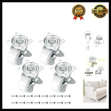 4 Pcs Heavy Duty Swivel Caster