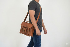 11 In Crossbody Messenger Bag