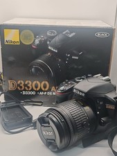 Nikon D3300 Low Shutter Count 598 NikonAF-P 18-55 DX Lens
