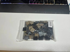 Warhammer bag of used and new square bases, various sizes as seen in picture