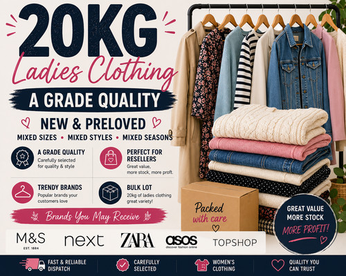 20kg ladies clothing - 20kg, bundle