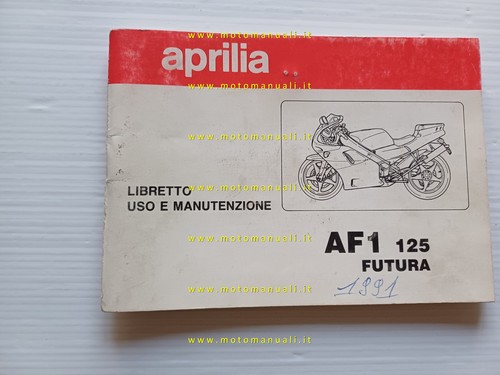Aprilia af1 125 futura 1991 - aprilia,