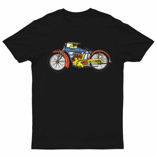 Indian classic bike tee top - classic,