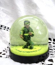 Van Gogh The Sower Snow Globe