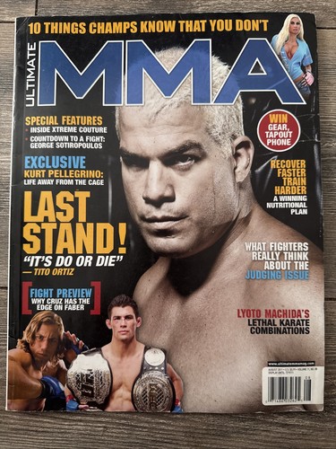 Rare ultimate mma magazine - rare,