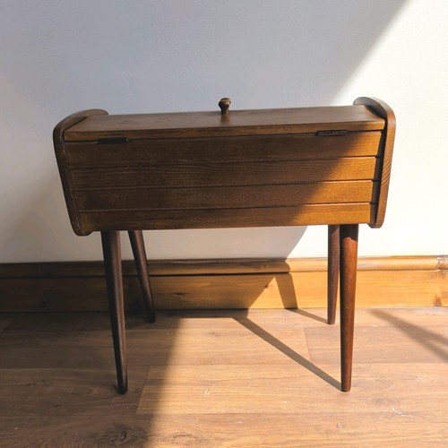 Vintage mid century wooden - vintage,