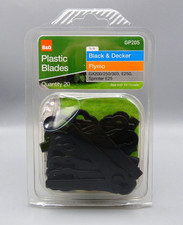 B&Q Plastic Blades for Black & Decker/Flymo GX200 - New (Broken Packaging Seal)